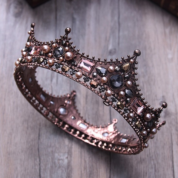 Medieval Renaissance Baroque Royal Jeweled Crown main image 7